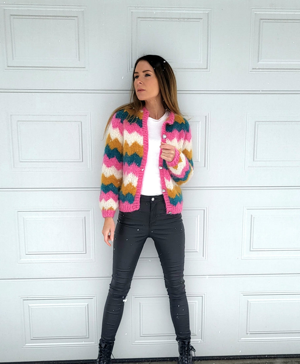 Viletta Cardigan (rosa)