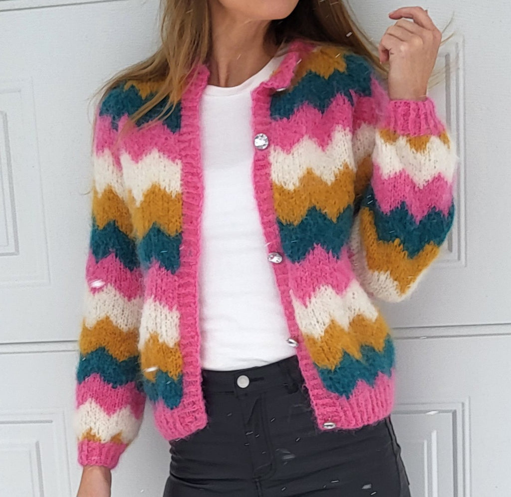 Viletta Cardigan (rosa)