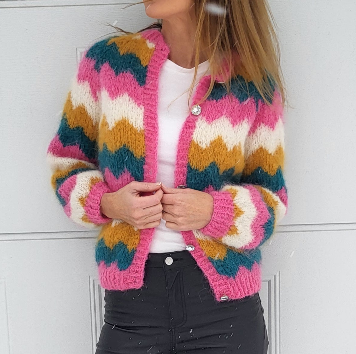 Viletta Cardigan (rosa)
