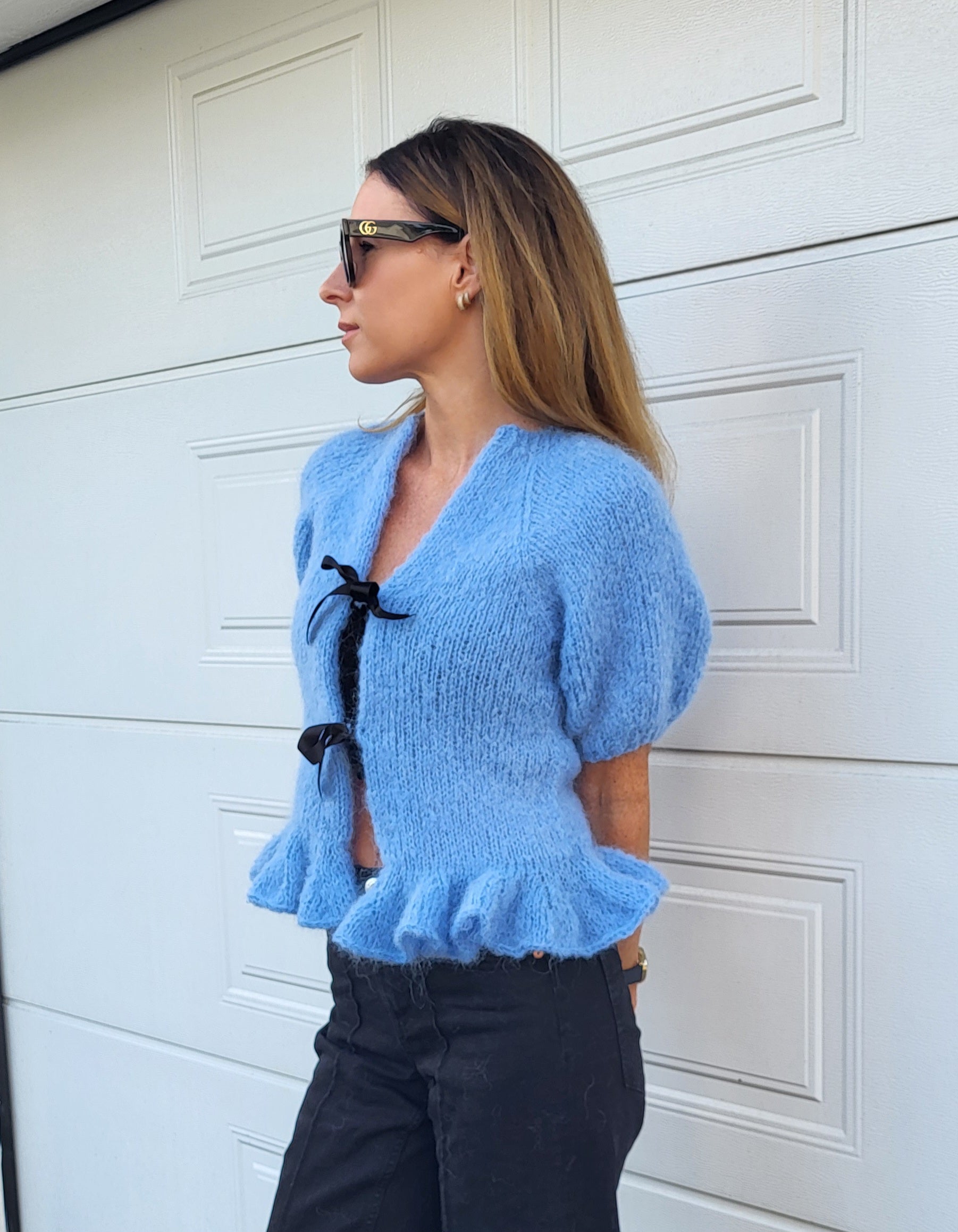 Pia Peplum Topp