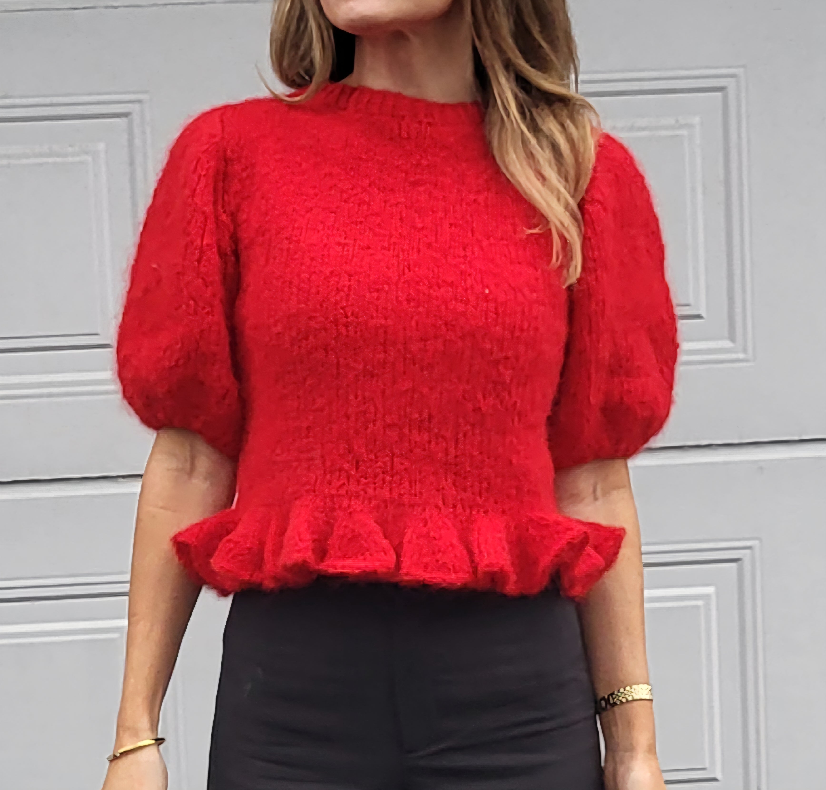 Pia Peplum Tee