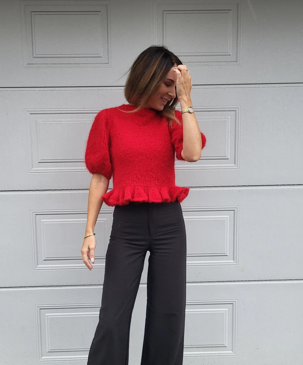 Pia Peplum Tee